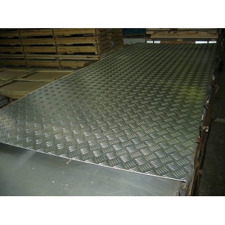 Алюминиевый лист рифленый Квинтет АД0 1,5х1250х2500 мм